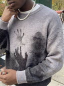 "Scary" Knit Sweater