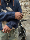 "Delay" Knit Jumper