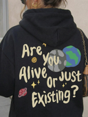 Hoodie "Are You Alive"