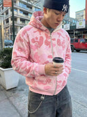 "Iconic Kitty" Zipped Sweatshirt