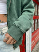 "Aroma" Zip-Up Sweatshirt