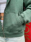 "Aroma" Zip-Up Sweatshirt