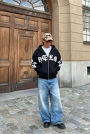 "Typographik" Zip-Up Hoodie