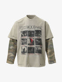 "Distressed Camo" Long Sleeve T-Shirt