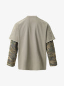 "Distressed Camo" Long Sleeve T-Shirt